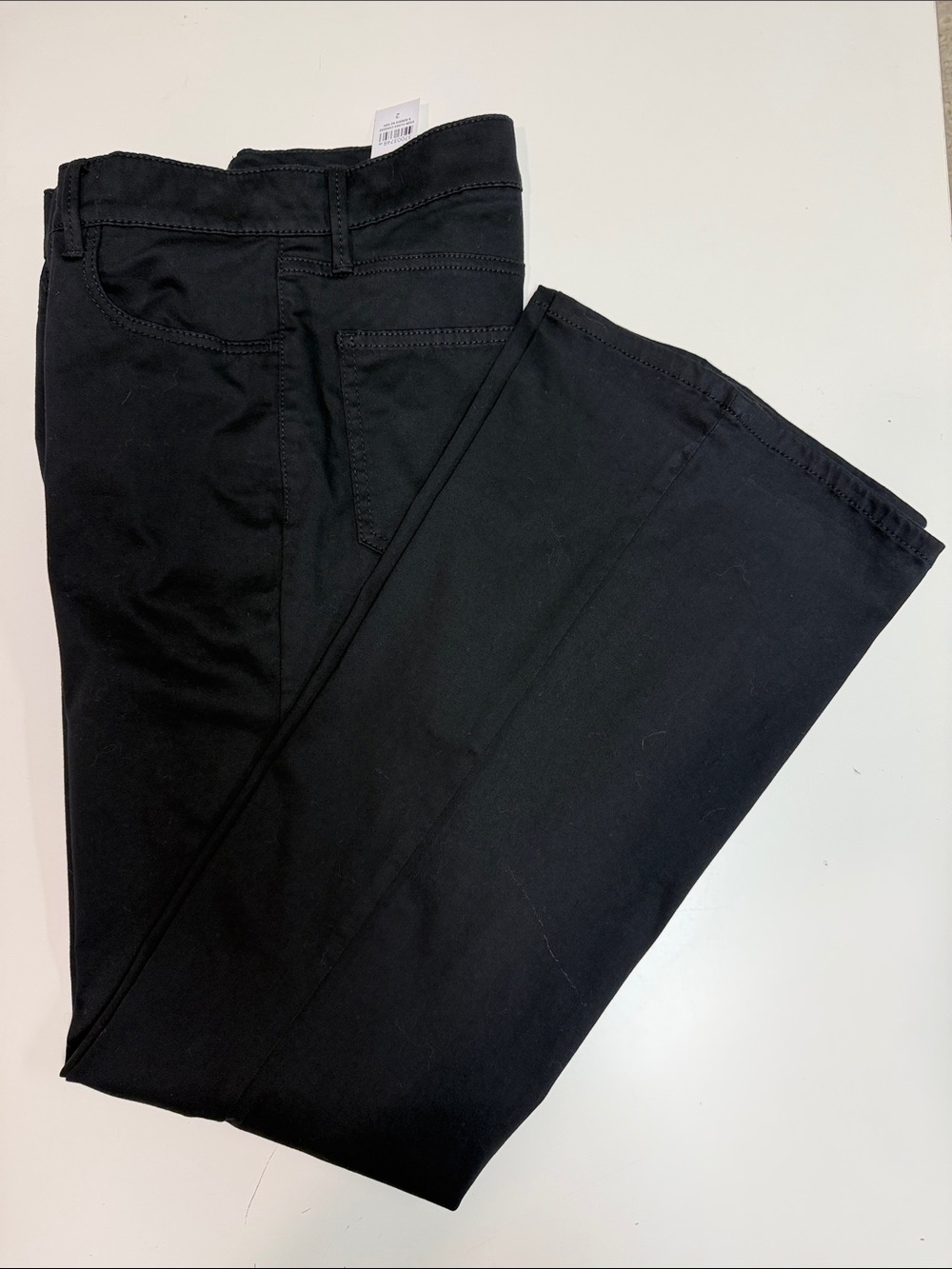 Ann Taylor Black Flair Women's Jean Cut Pants